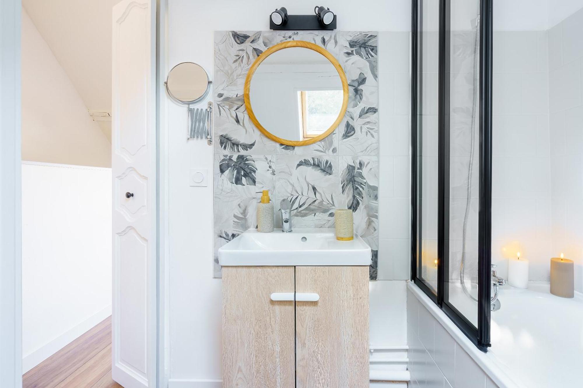 Maisonnette Bleu Horizon Avec Jardin - 2Min Gare - Serenito Homes Saint-Just-en-Chaussee Bagian luar foto